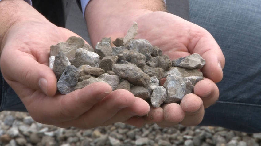 Recycled aggregates © photo IETU Recycled aggregates © photo IETU